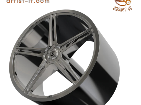 ASANTI ALPHA 5 WHEEL 3D MODEL 3D Print Model