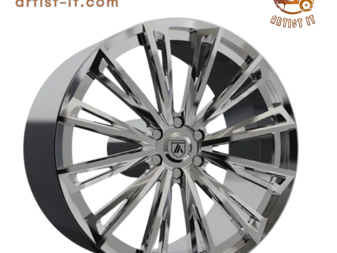 ASANTI CORONA TRUCK WHEEL 3D MODEL 3D Print Model