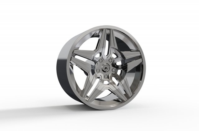 ASANTI DUKE WHEEL 3D MODEL Modelo de Impressão 3D .c4d .max .obj .3ds .fbx .stl .blend 