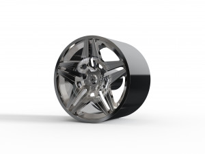 ASANTI DUKE WHEEL 3D MODEL Modelo de Impressão 3D