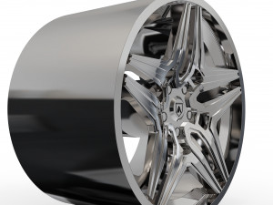 ASANTI DUKE WHEEL 3D MODEL Modelo de Impressão 3D