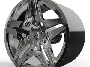 ASANTI DUKE WHEEL 3D MODEL Modelo de Impressão 3D