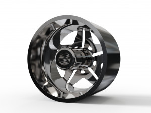 ASANTI DUKE WHEEL 3D MODEL Modelo de Impressão 3D