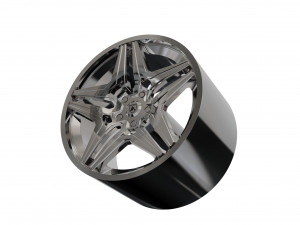 ASANTI DUKE WHEEL 3D MODEL Modelo de Impressão 3D