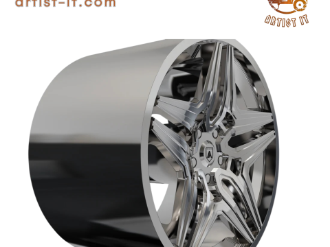 ASANTI DUKE WHEEL 3D MODEL 3D Print Model