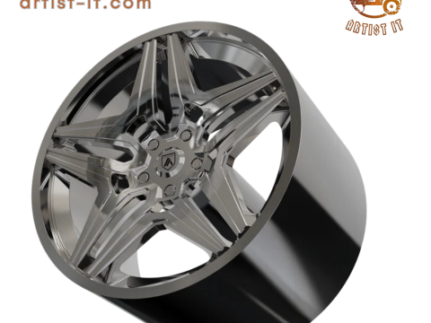 ASANTI DUKE WHEEL 3D MODEL 3D Print Model