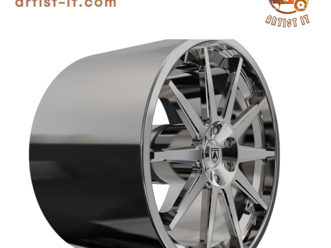 ASANTI EMPEROR WHEEL 3D MODEL 3D Print Model