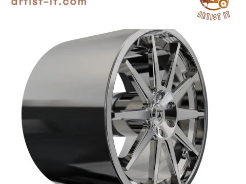 ASANTI EMPEROR WHEEL 3D MODEL 3D Print Model