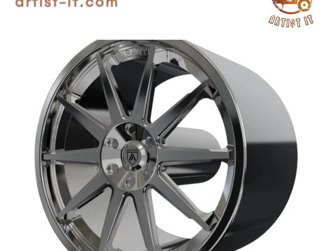 ASANTI EMPEROR WHEEL 3D MODEL 3D Print Model
