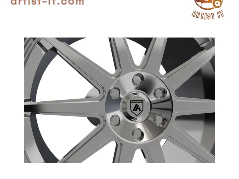 ASANTI EMPEROR WHEEL 3D MODEL 3D Print Model