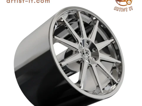 ASANTI EMPEROR WHEEL 3D MODEL 3D Print Model