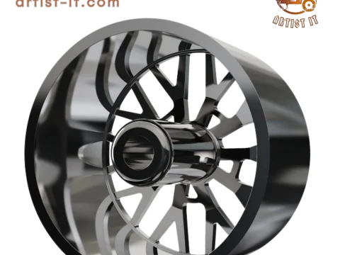 ASANTI LEO WHEEL 3D MODEL 3D Print Model