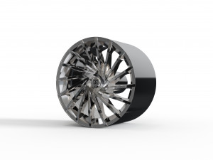 ASANTI MATAR WHEEL 3D MODEL 3D 打印模型