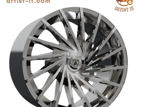 ASANTI MATAR WHEEL 3D MODEL 3D Print Model