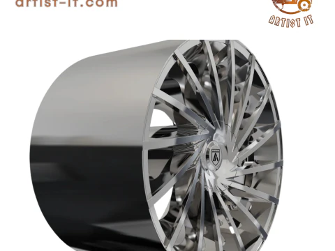 ASANTI MATAR WHEEL 3D MODEL 3D Print Model