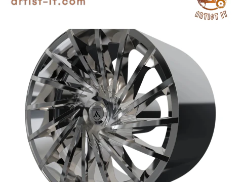 ASANTI MATAR WHEEL 3D MODEL 3D Print Model