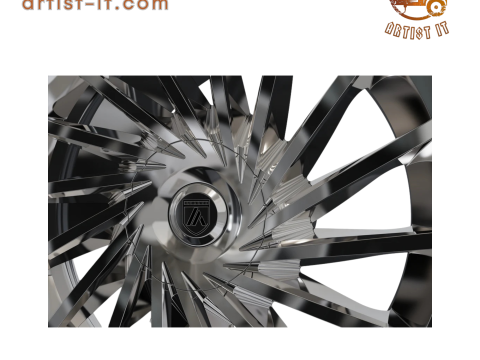 ASANTI MATAR WHEEL 3D MODEL 3D Print Model