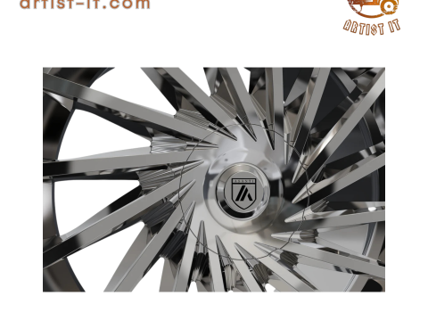 ASANTI MATAR WHEEL 3D MODEL 3D Print Model