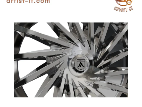 ASANTI MATAR WHEEL 3D MODEL 3D Print Model