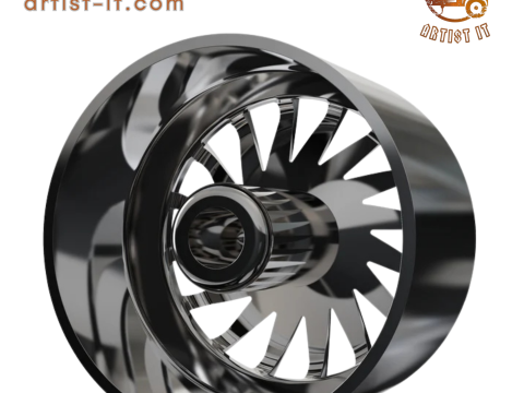 ASANTI MATAR WHEEL 3D MODEL 3D Print Model