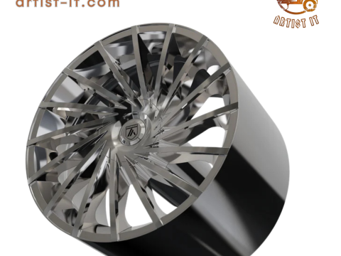 ASANTI MATAR WHEEL 3D MODEL 3D Print Model