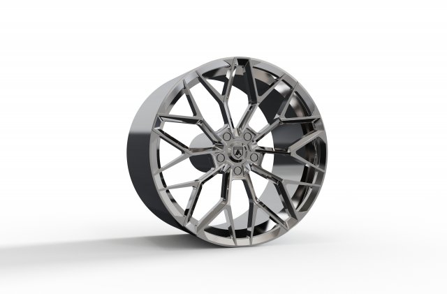 ASANTI MOGUL 5 WHEEL 3D MODEL 3Dプリントモデル .c4d .max .obj .3ds .fbx .stl .blend 