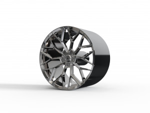 ASANTI MOGUL 5 WHEEL 3D MODEL 3Dプリントモデル