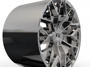 ASANTI MOGUL 5 WHEEL 3D MODEL 3Dプリントモデル