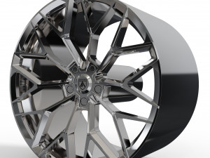 ASANTI MOGUL 5 WHEEL 3D MODEL 3Dプリントモデル