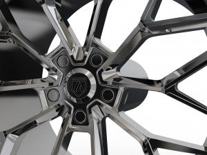 ASANTI MOGUL 5 WHEEL 3D MODEL 3Dプリントモデル