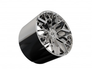 ASANTI MOGUL 5 WHEEL 3D MODEL 3Dプリントモデル