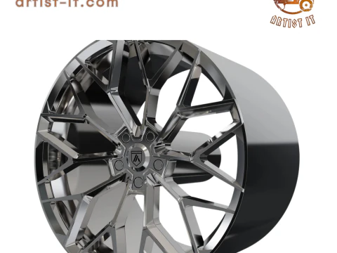 ASANTI MOGUL 5 WHEEL 3D MODEL 3D Print Model
