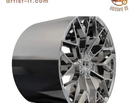 ASANTI MOGUL 5 WHEEL 3D MODEL 3D Print Model