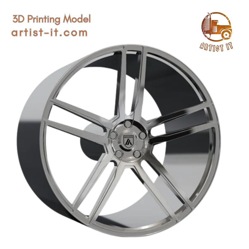 ASANTI ORION WHEEL 3D MODEL 3D Print Model .c4d .max .obj .3ds .fbx .stl .blend 
