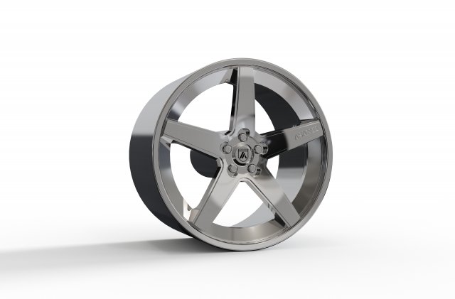 ASANTI REGAL WHEEL 3D MODEL Modello di stampa 3D .c4d .max .obj .3ds .fbx .stl .blend