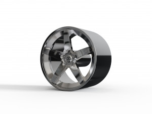 ASANTI REGAL WHEEL 3D MODEL Modello di stampa 3D