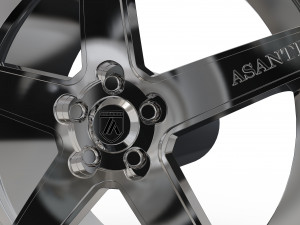 ASANTI REGAL WHEEL 3D MODEL Modello di stampa 3D