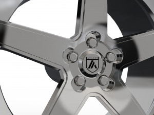 ASANTI REGAL WHEEL 3D MODEL Modello di stampa 3D