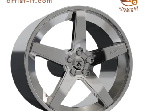 RODA ASANTI REGAL MODELO 3D Modelo de Impressão 3D