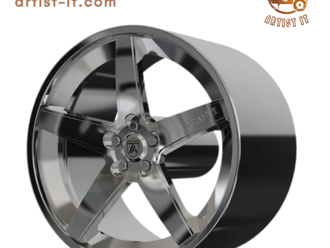ASANTI REGAL WHEEL 3D MODEL 3D Print Model