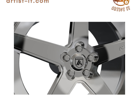 ASANTI REGAL WHEEL 3D MODEL 3D Print Model