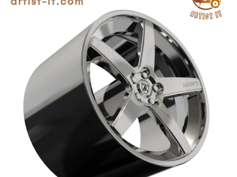 ASANTI REGAL WHEEL 3D MODEL 3D Print Model