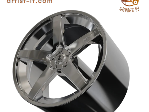 ASANTI REGAL WHEEL 3D MODEL 3D Print Model
