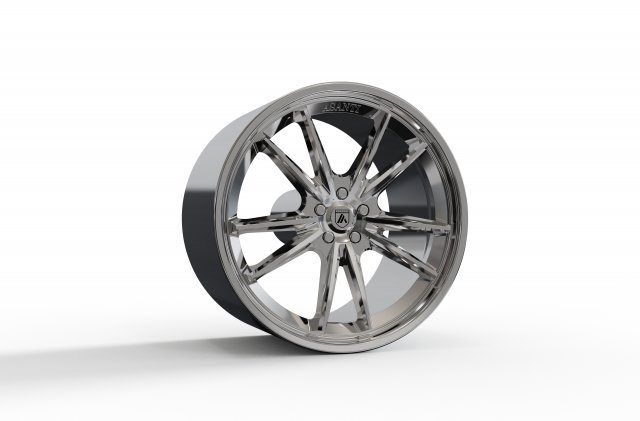 ASANTI SIGMA WHEEL 3D MODEL Modèles 3D en vedette .c4d .max .obj .3ds .fbx .stl .blend 