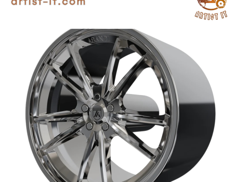 ASANTI SIGMA WHEEL 3D MODEL 3D Print Model