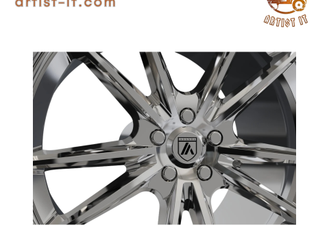 ASANTI SIGMA WHEEL 3D MODEL 3D Print Model