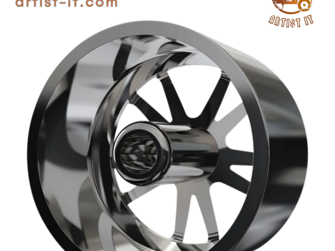 ASANTI SIGMA WHEEL 3D MODEL 3D Print Model