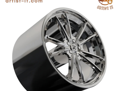 ASANTI SIGMA WHEEL 3D MODEL 3D Print Model