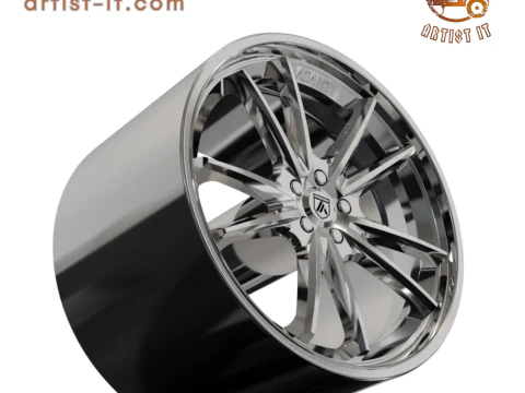 ASANTI SIGMA WHEEL 3D MODEL 3D Print Model