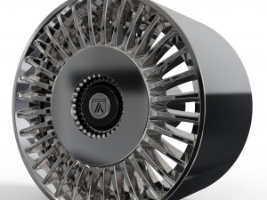 ASANTI TIARA WHEEL 3D MODEL Modelo de Impressão 3D